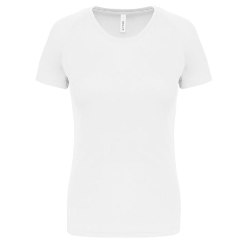 Damen Basic Sport Funktionsshirt Kurzarm PA439 – Proact in White