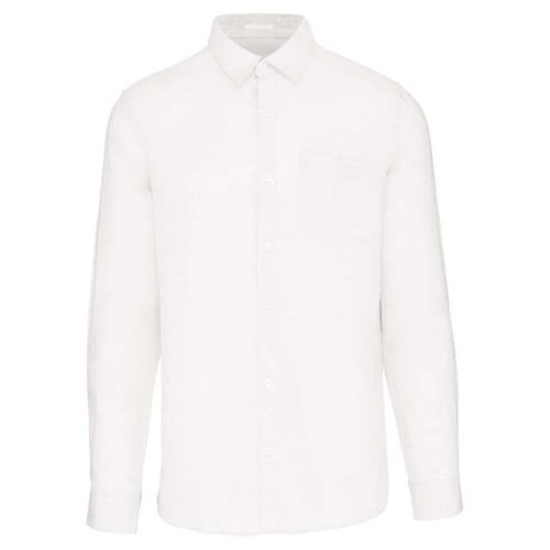 Men's Linen Shirt – Spasso in White