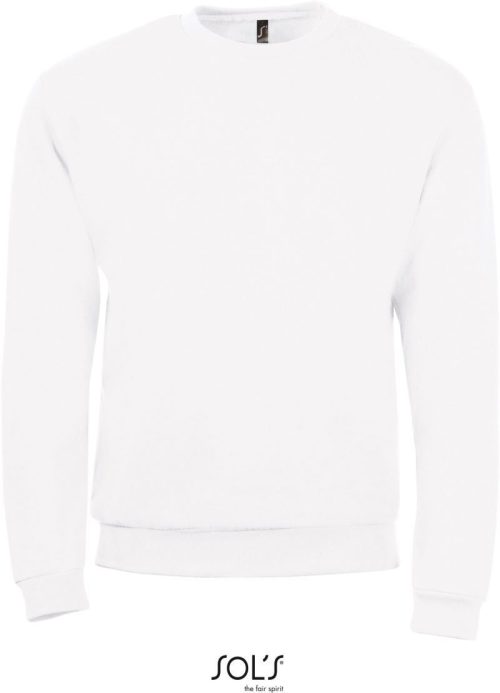 Unisex Sweater Spider – SOL'S in White