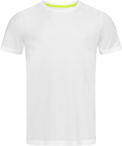 Herren " Bird eye " Sport Shirt Active 140 Crew Mesh-T – Stedman in White