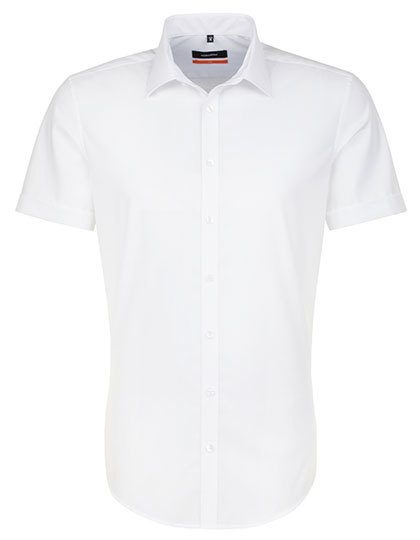 Men´s Shirt Slim Fit Short Sleeve – Seidensticker in White