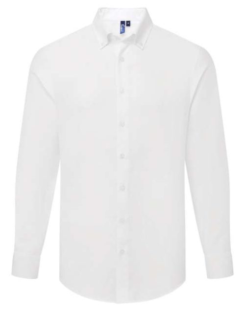 Supreme’ Oxford Men’s Long Sleeve Shirt – Premier in White