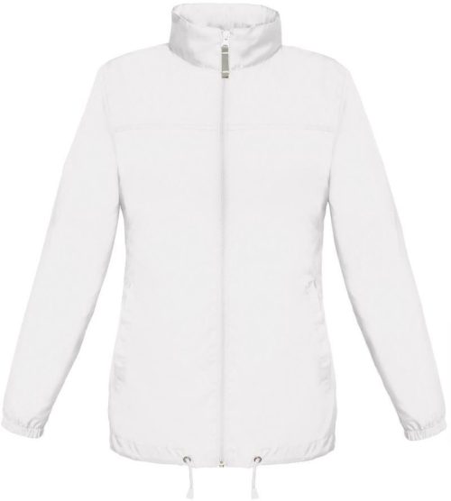 Ungefütterter Damen Windbreaker Sirocco /women – B&C in White