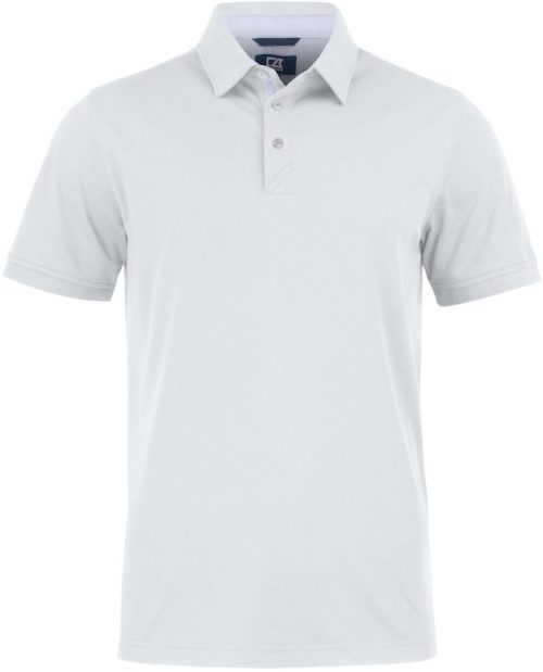 Herren Piqué Polo Advantage Premium Polo M – Cutter & Buck in White