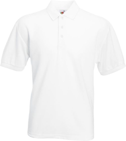 Piqué Polo 65/35 Pique Polo – Fruit of the Loom in White