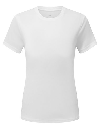 Women’s TriDri® Ion-Charge recycled textured tee – TriDri® in White