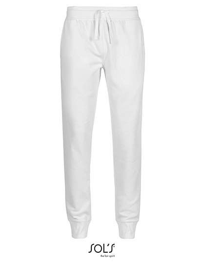 Men´s Slim Fit Jogging Pants Jake – SOL´S in White