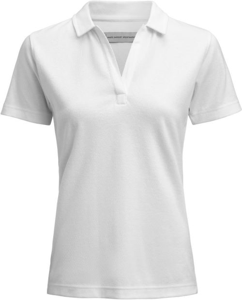 Schweres Damen Piqué Polo Scarsdale Polo Women – James Harvest in White