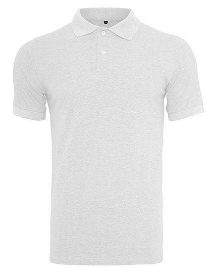 Polo Piqué Shirt – Build Your Brand in White