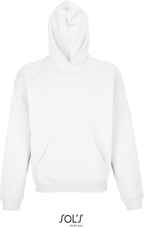 Unisex Kapuzen Sweater Connor – SOL'S in White