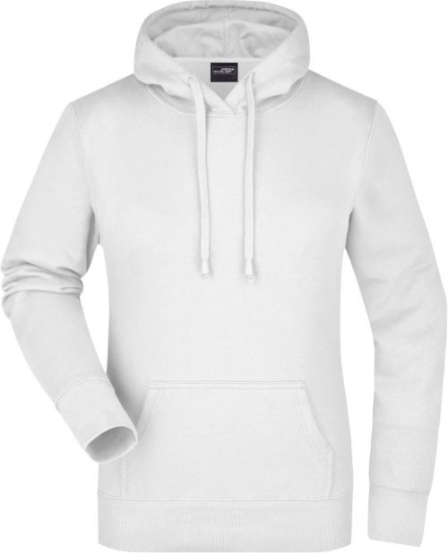Damen Kapuzen Sweater JN 51 – Daiber in White