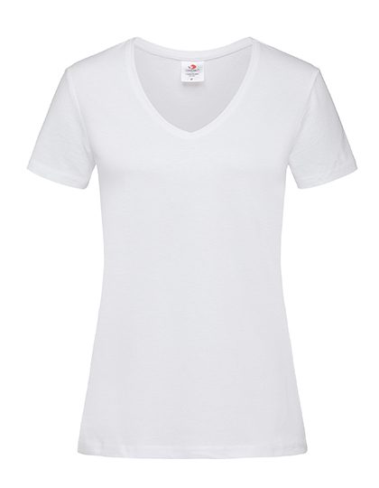 Classic-T V-Neck Women – Stedman® in White