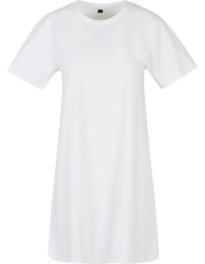 Ladies Tee Dress – Build Your Brand in White