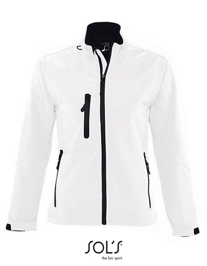 Women´s Softshell Jacket Roxy – SOL´S in White