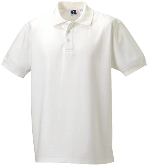 Men's Ultimate Cotton Polo R-577M-0 – Russell in White