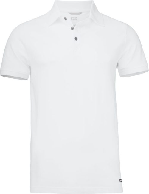 Herren Piqué Polo Advantage Polo Men – Cutter & Buck in White
