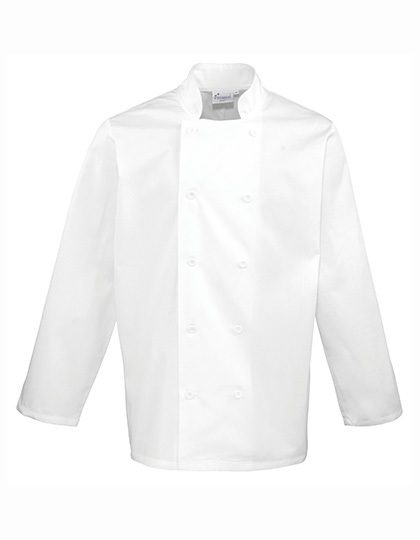 Long Sleeve Chef´s Jacket – Premier Workwear in White