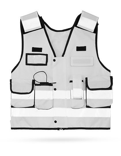 Tactical Safety Vest "stammheim" – Korntex in White