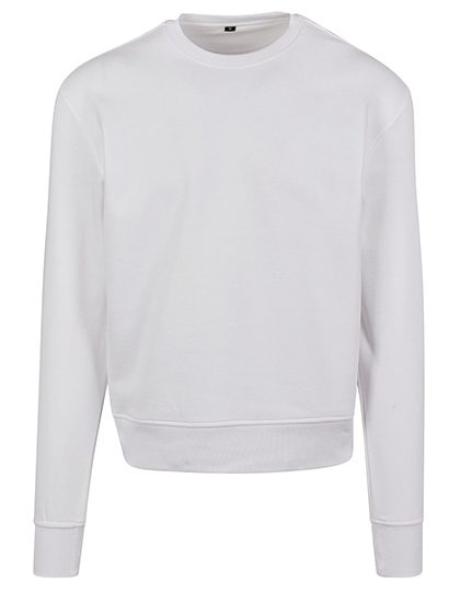 Premium Oversize Crewneck Sweatshirt – Build Your Brand in White