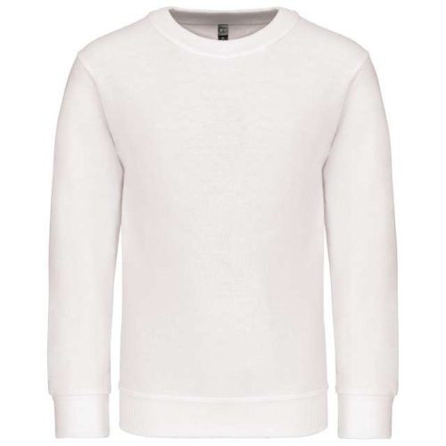 Kids' Crew Neck Sweatshirt – Kariban in White