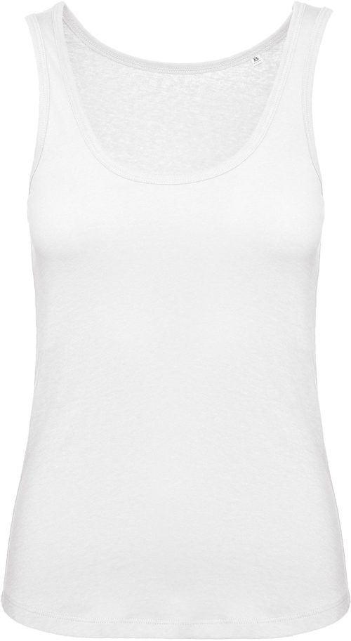 Ladies' organic tank top Inspire TW073 – B&C in White