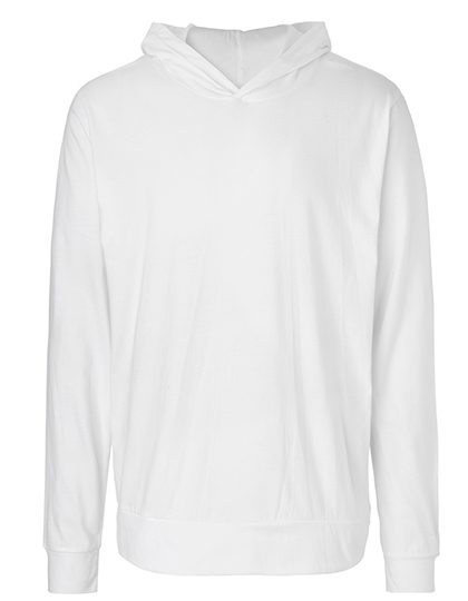 Unisex Jersey Hoodie – Neutral in White