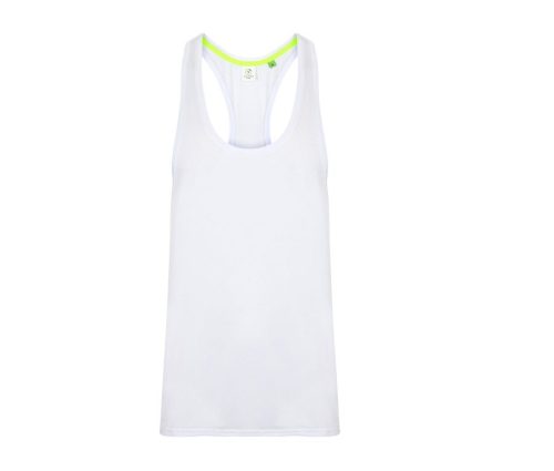Men´s Muscle Vest – Tombo in White