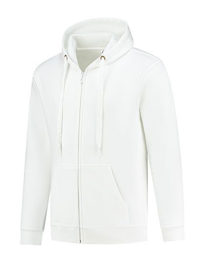 Zip Through Hooded Sweat Jacket – Starworld in White