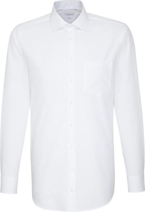Hemd mit extralangen Ärmeln Shirt Regular LSL (38-47) – Seidensticker in White