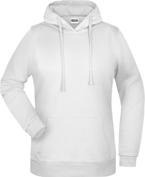 Damen Kapuzen Sweater JN 795 – Daiber in White