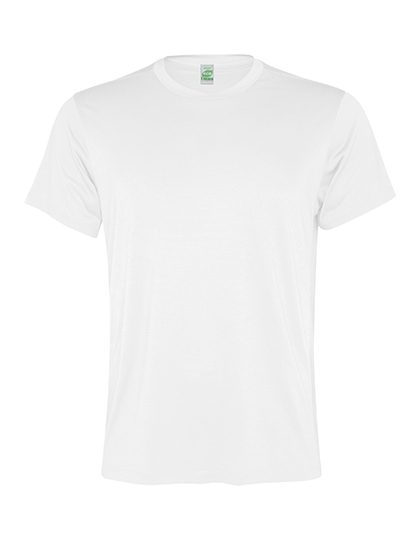 Men´s Slam T-Shirt – Roly Sport in White 01