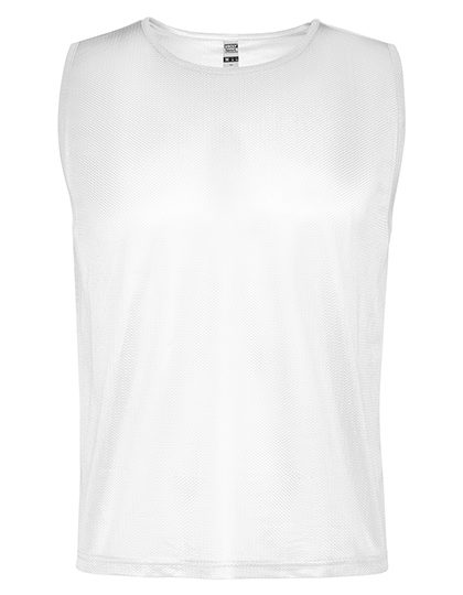 Kids´ Roma Training Bib – Roly Sport in White 01