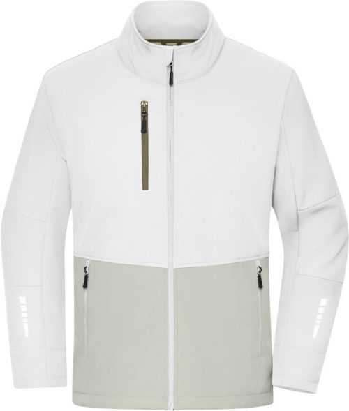 3-Lagen Softshell Jacke JN 1886 – Daiber in White/Cement