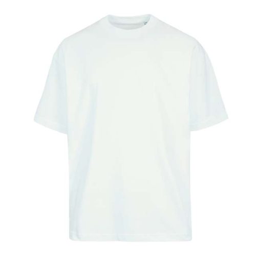 Jersey Plus - Short Sleeve Crew Neck T Shirt – Vesti in White Cream