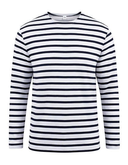 Kids´ Breton T – Mantis in White/Navy