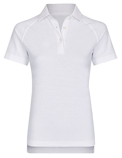 my mate - Ladies Polo – Miners mate in White/White