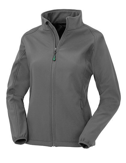 Women´s Recycled 2-Layer Printable Softshell Jacket – Result Recycled in Workguard Grey