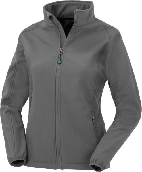 Damen 2-Lagen Softshell Jacke "Printable" R 901F – Result in Workguard Grey
