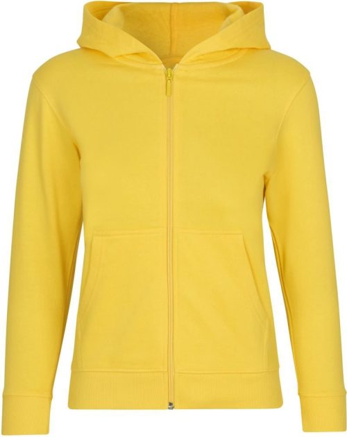 Kinder Bio Kapuzen Sweatjacke O 13301 – Neutral in Yellow