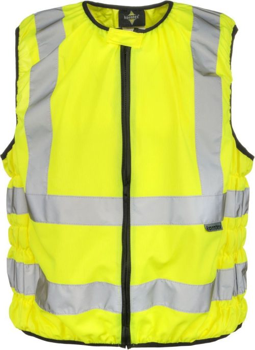 Warnweste für Motorradfahrer KXMOTO – Schleiz – Korntex in Yellow