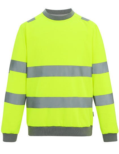 Hi-Vis Pro Contract Crew Neck Sweatshirt – Regatta High Visibility in Yellow