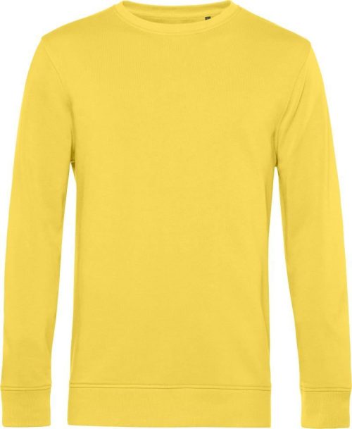Herren Sweater Inspire Crew Neck_° – B&C in Yellow Fizz