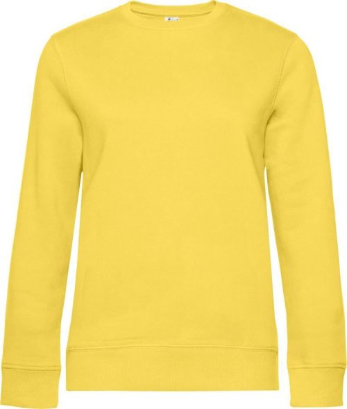 Damen Sweater QUEEN Crew Neck_° – B&C in Yellow Fizz