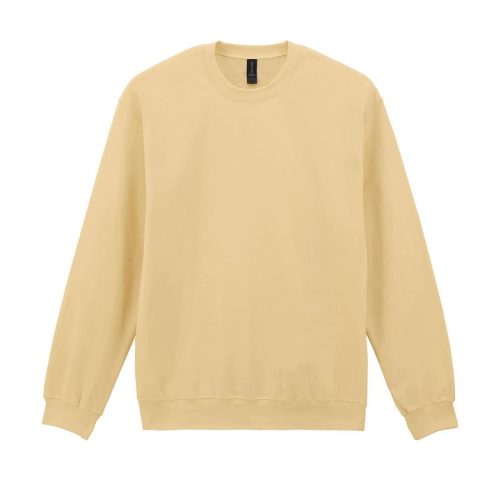 Softstyle® Midweight Fleece Adult Crewneck Sweatshirt – Gildan in Yellow Haze