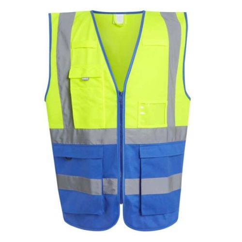 Pro Executive Vest – Regatta in Yellow/Royal Blue