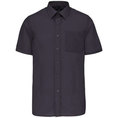 Ace - Short-Sleeved Shirt – Kariban in Zinc