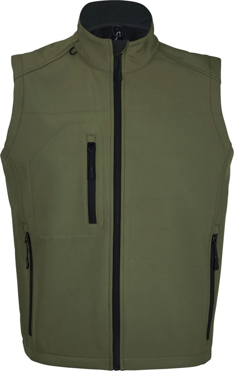 Herren 3-Lagen Softshell Gilet Rallye Men
