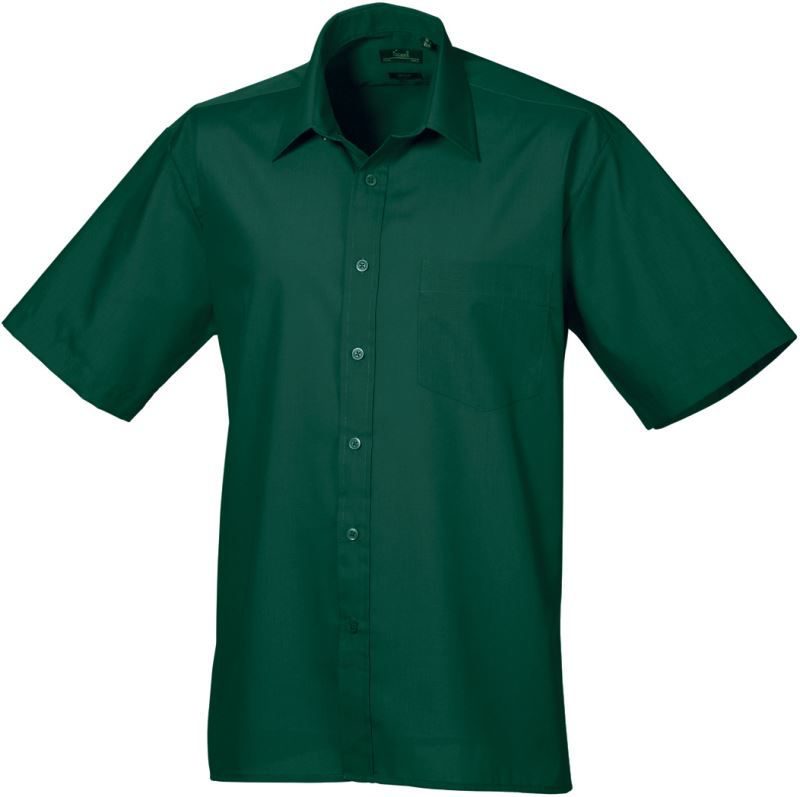 Men's Short Sleeve Poplin Shirt