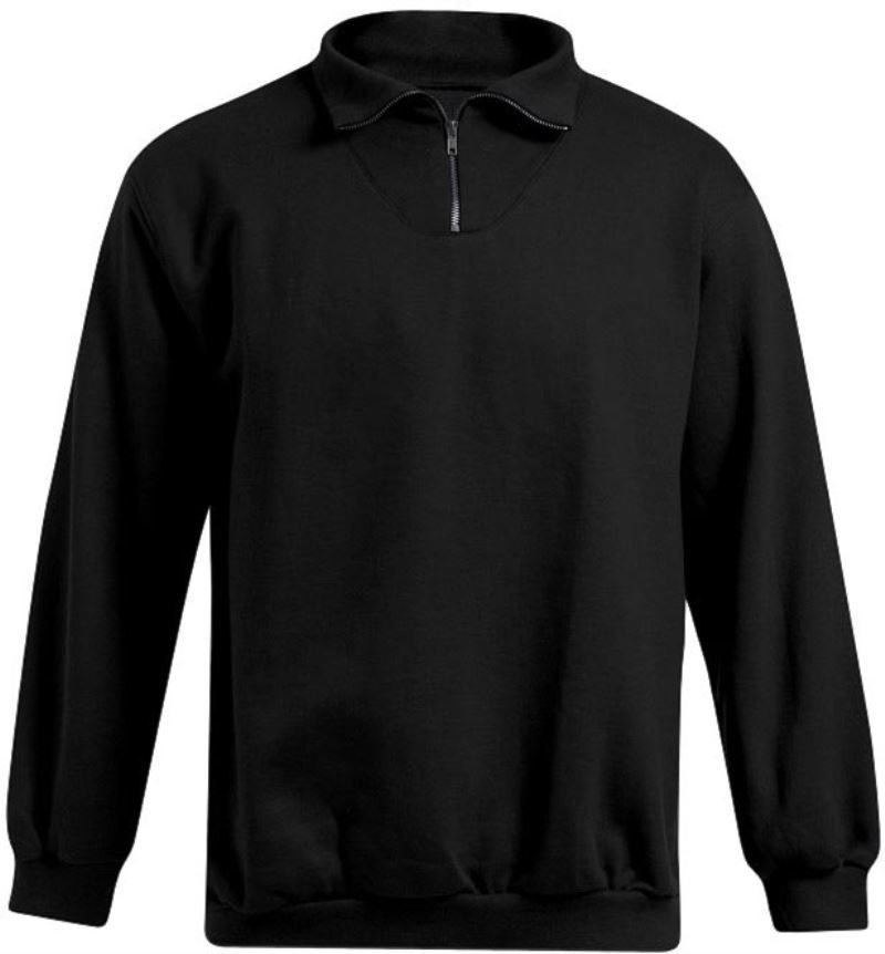 Herren Sweater mit 1/4 Zip "Troyer" 5050