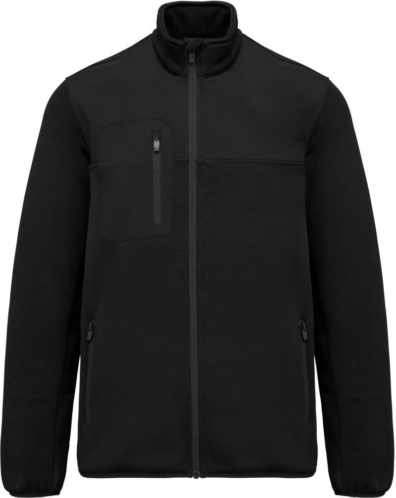 Herren Workwear Strickfleece Jacke WK 9108